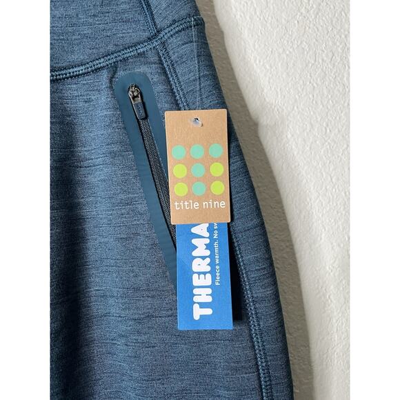 NWT Title Nine Crash Barrel Pant Blue Size Medium - Picture 2 of 6